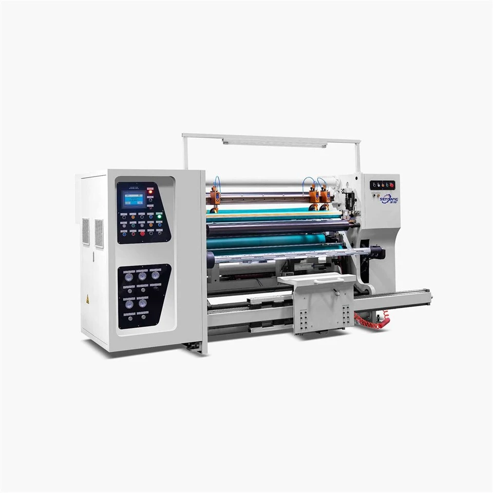 Sublimation Paper Roll Slitting And Rewinding Machine For Heat Transfer Printing